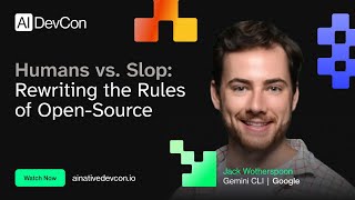 Jack Wotherspoon - Humans vs. Slop: Rewriting the Rules of Open-Source - AI Native DevCon