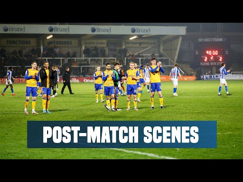 Full-time at Hartlepool