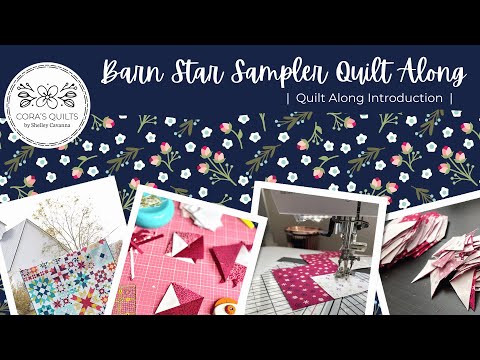 Quilt Along Introduction  |  Barn Star Sampler Quilt Along with Shelley Cavanna