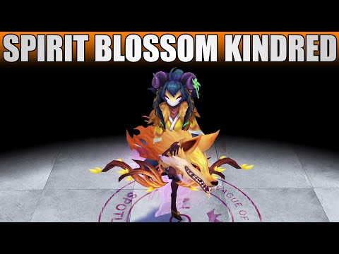 Spirit Blossom Kindred Catseye Chroma - League Of Legends