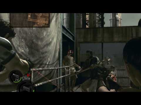 Resident Evil5(CO-OP)Walkthrough Part17 (HD)