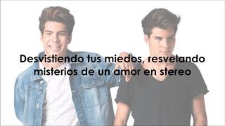 Gemeliers - Amor en Stereo, Letra