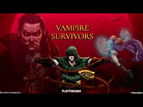 Vampire Survivors (PS5)-Roguelike Survival Playthrough (Pt26) as Imelda at Dairy Plant-2/13/25