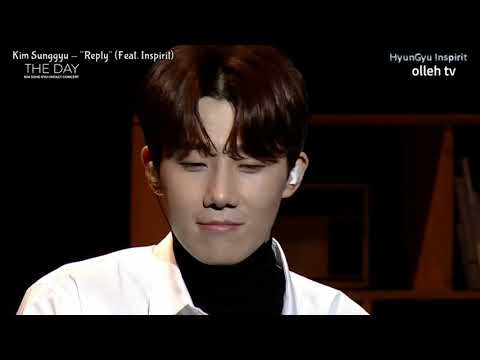 Kim Sunggyu - Reply (답가) (Feat. Inspirit) LIVE @KIM SUNG KYU ONTACT CONCERT THE DAY [INDO SUB]