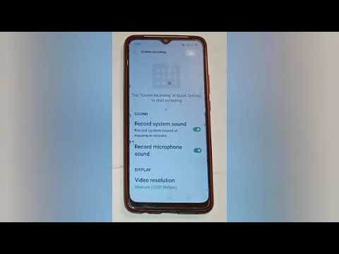 how to enable screen recording in oppo a91, enable screen recording setting