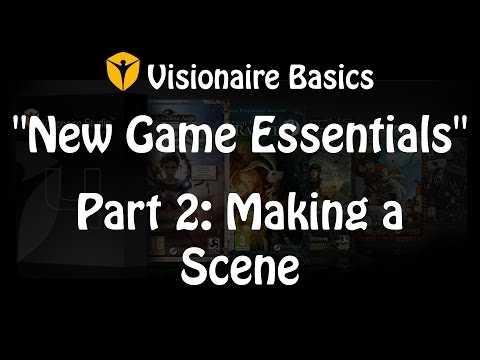 Visionaire Studio Tutorial - Making a Scene