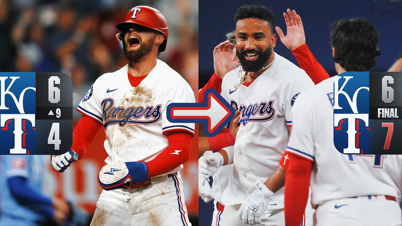 Rally down in Texas 🤠 Joc Pederson, Jake Burger, Ezequiel Duran spark Rangers' comeback! (Full 9th)