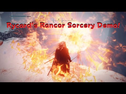 Rycard's Rancor Sorcery Demo! Elden Ring