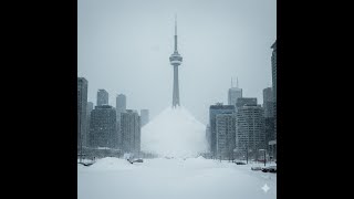 TORONTO SNOWSTORM 2026 LIVE ❄️ Road Conditions & Heavy Vibes