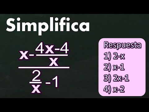 Expresiones algebraicas. Cómo simplificar una fracción algebraica