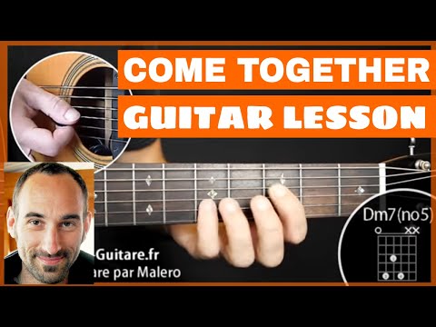 Watch Come Together Guitar Lesson - part 1 of 3 on YouTube