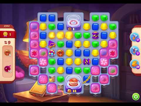 HomeScapes Level 2992 no boosters (16 moves)