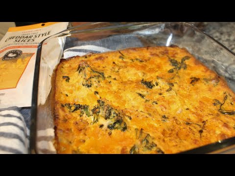 Vegan Broccoli and Cheddar Quiche