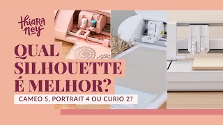 Qual a melhor Silhouette para trabalhar com papelaria? Cameo 5, Portrait 4 ou Curio 2