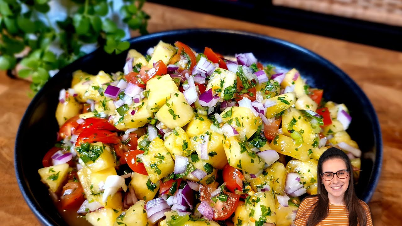 RECEITA DE VINAGRETE DE ABACAXI, DELICIOSO!