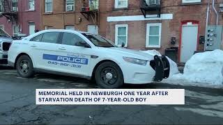 Memorial marks 1 year since starvation death of Newburgh boy