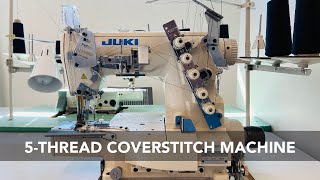 APL: 5 Thread Coverstitch Machine Tutorial