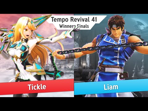 Tempo Revival 41 - Tickle (Pyra Mythra) Vs. Liam (Richter) - Winners Finals - Smash Ultimate