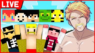 【マイクラ】カズさんワールド全員集合!!!