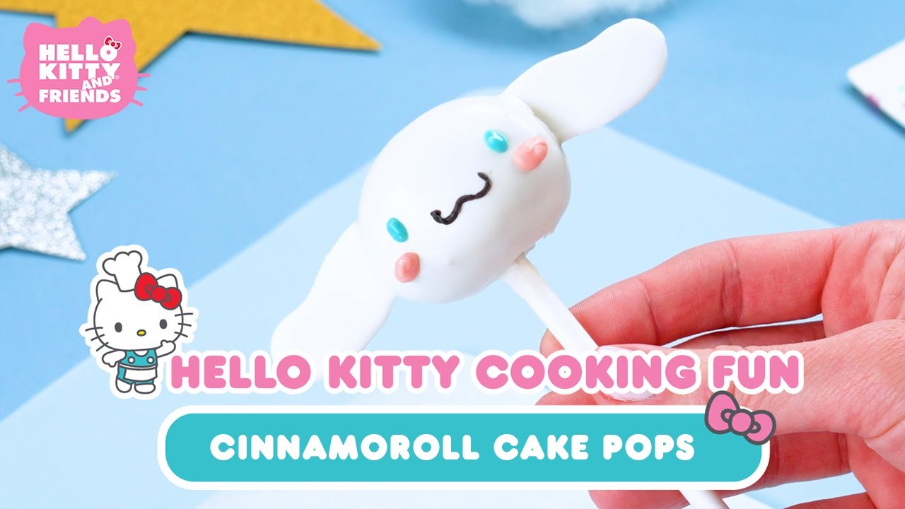 Cinnamoroll Cake Pops | Hello Kitty Cooking Fun