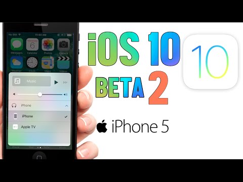 iOS 10 Beta 2 on iPhone 5 & More New Features