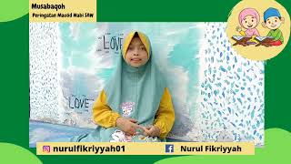 Download lagu Anggi || Nurul Fikriyyah || Musabaqoh || Menghafal surat-surat pendek mp3