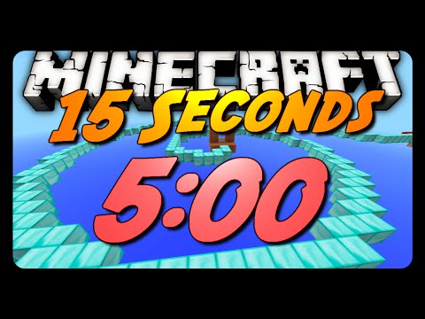 Minecraft Parkour Speedrun | '15 Seconds' | 5:00.73