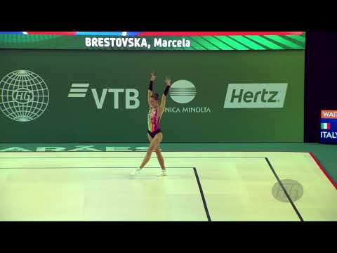 BRESTOVSKA Marcela (SVK) - 2018 Aerobic Worlds, Guimaraes (POR) - Individual Women Qualifications