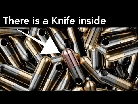 Now on Kickstarter: MICROBLADE PILL™ | Tiny Cutting Tool