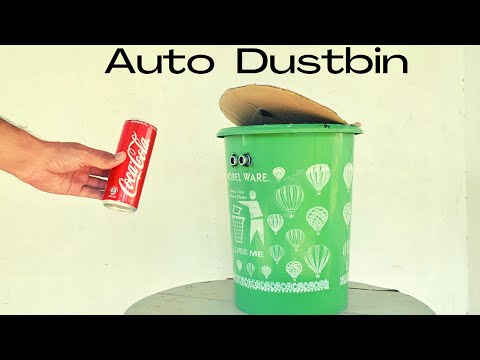 How to make smart Dustbin with Arduino | Arduino Robotics Project - Auto object Sensing