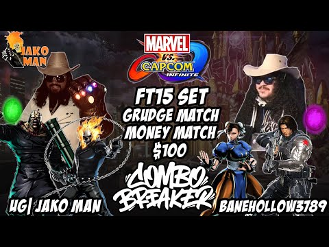 Combo Breaker 2022: MVCI FT15 Set Grudge Match Money Match ($100) - UG Jako Man VS BaneHollow3789