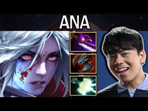 Drow Ranger Dota 2 Gameplay Ana with Mjolnir - 22 Kills
