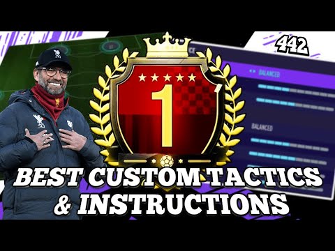 1ST IN THE WORLD CUSTOM TACTICS & INSTRUCTIONS!! BEST NEW 442 META FORMATION | FIFA 21 ULTIMATE TEAM