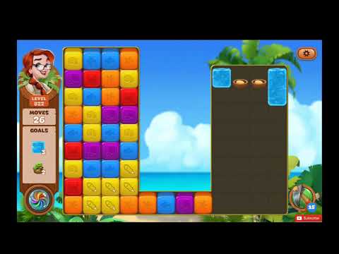 Lost Island Blast Adventure Level 822 NO BOOSTERS - A S GAMING