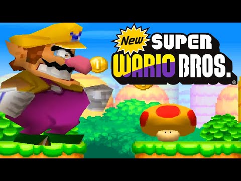 New Super Wario Bros. DS - Full Game Walkthrough