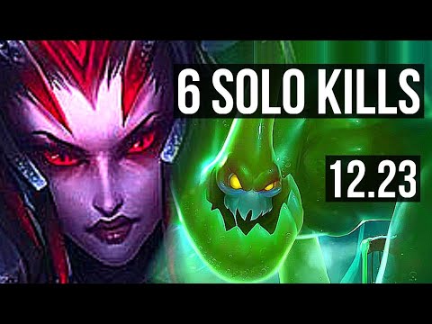 ELISE vs ZAC (JNG) | 19/1/12, Legendary, 66% winrate, 6 solo kills | EUW Diamond | 12.23