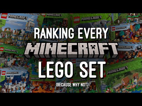 Ranking Every LEGO Minecraft Set (Because Why Not)