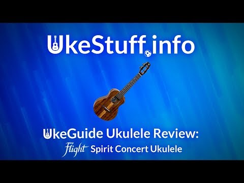 Обзор укулеле Flight Spirit Concert