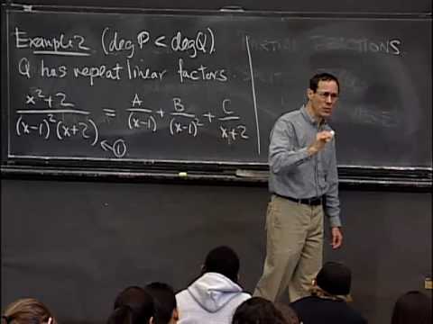Lec 29 | MIT 18.01 Single Variable Calculus, Fall 2007