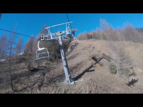 Risalita integrale seggiovia Leitner "Arabba monte Burz" Arabba(BL)