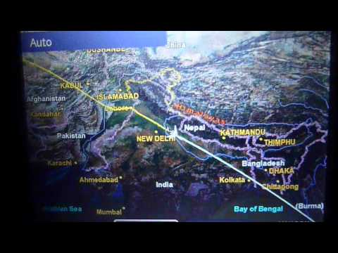 [THA 2012-26] FM-DX 20.03.2012 - 95 FM﻿ from New Delhi 95,0 MHz in airplane above India