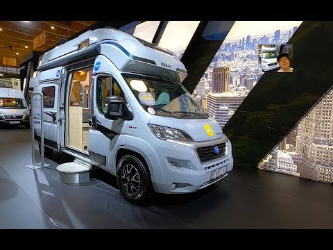 Knaus Box Star BS 600 Street XL RV Camper Van Camping car Fiat Ducato walkaround and interior V2527