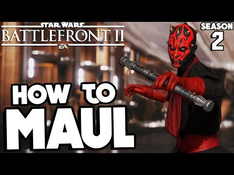 Star Wars Battlefront 2: How to Not Suck - Darth Maul UPDATED Hero Guide and Review