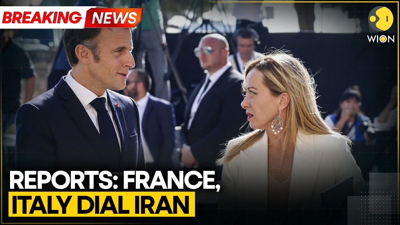US-Iran War | Reports: France, Italy Seek Deal With Iran For Safety of Ships | WION BREAKING