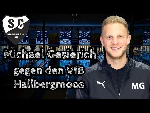 Michael Gesierich gegen den VfB Hallbergmoos | 1. Bundesliga Männer 2024/2025