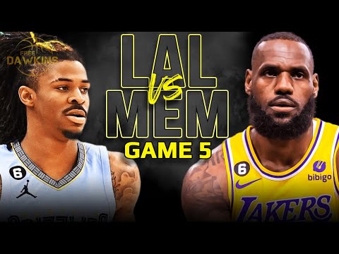 Los Angeles Lakers vs Memphis Grizzlies Game 5 Full Highlights | 2023 WCR1 | FreeDawkins