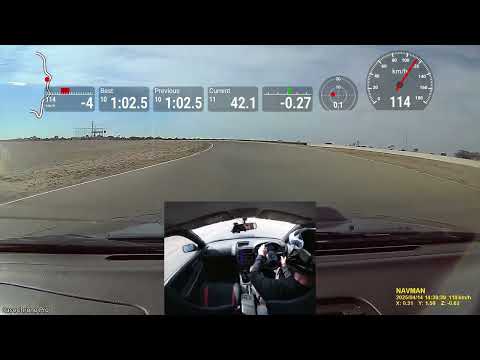 Bend East Reverse Practice Run 7 w RaceChrono