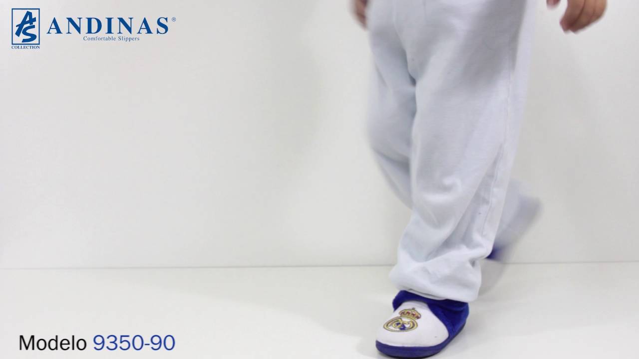 Zapatillas del Real Madrid C.F para los reyes de la casa || Nueva Colección Andinas
