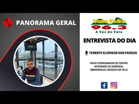 Novo coordenador do Centro Integrado de Urgência, Emergência e Resgate de Feliz fala das atividades