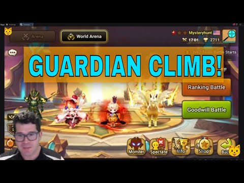 Season 25 RTA Guardian Climb: Runes and Strategy in Summoners War World Arena!